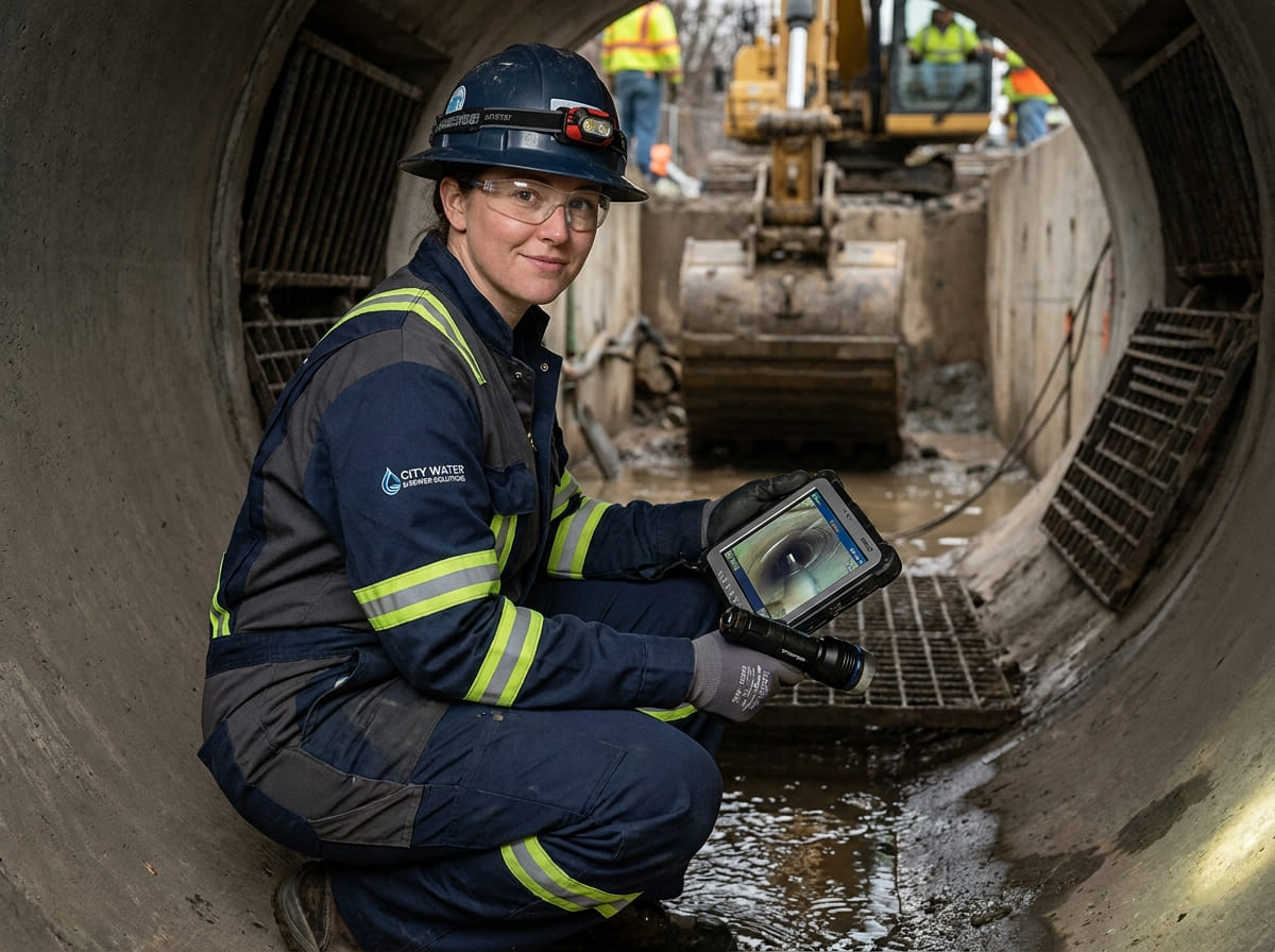 Sewer Line Inspection & Replacement in Groesbeck